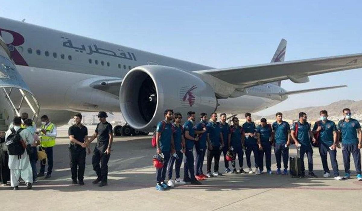 Qatar flies Afghanistan cricket team to Doha for training